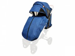 Текстиль для колясок Yoya Plus Синий Водонепроницаемый универсальный моделям Plus Premium, Plus Pro, Plus Max, Plus 2, 3, 4