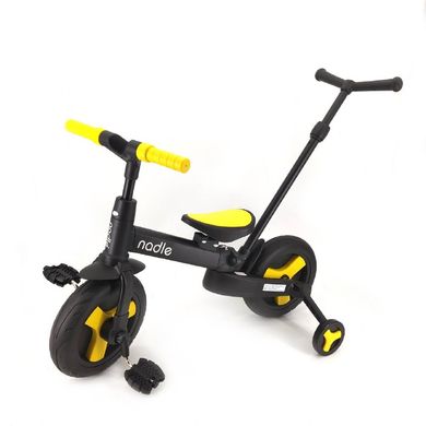 Детский велосипед трансформер 5 в 1 черно-желтый Nadle SL-A6